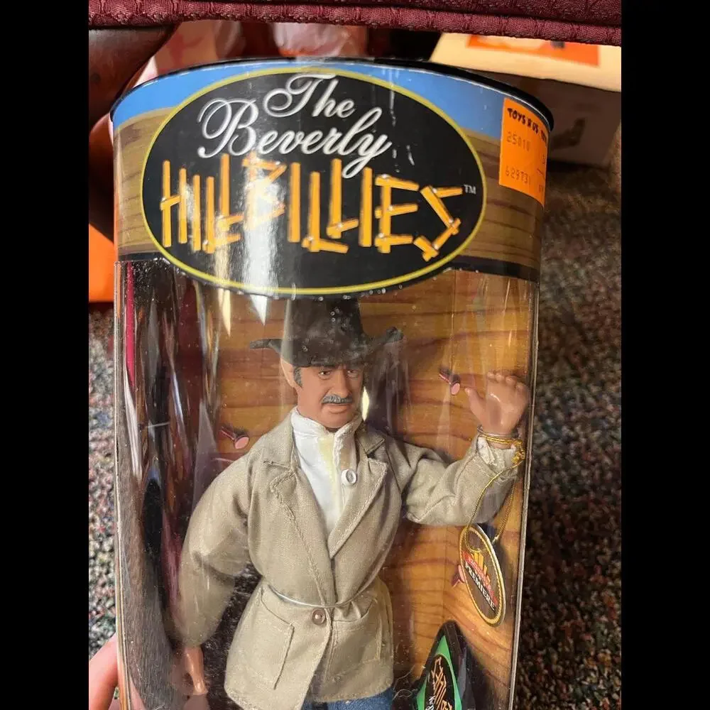 Jed Clampett The Beverly Hillbillies Action Figure Poseable‎ Doll 1997 Exclusive